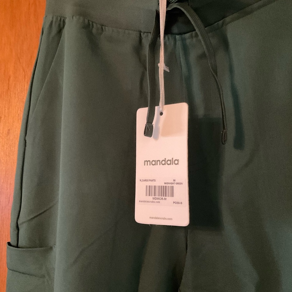 Green Drawstring Pants - Picture 4 of 7